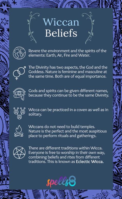 What celestial beings do wiccans adore